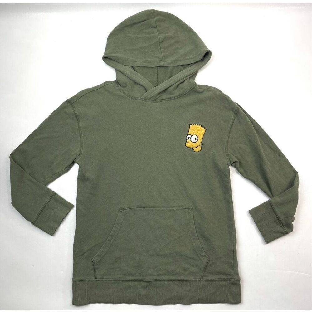 PXSON Bart Simpson Light Weight Pullover Hoodie, XXL.